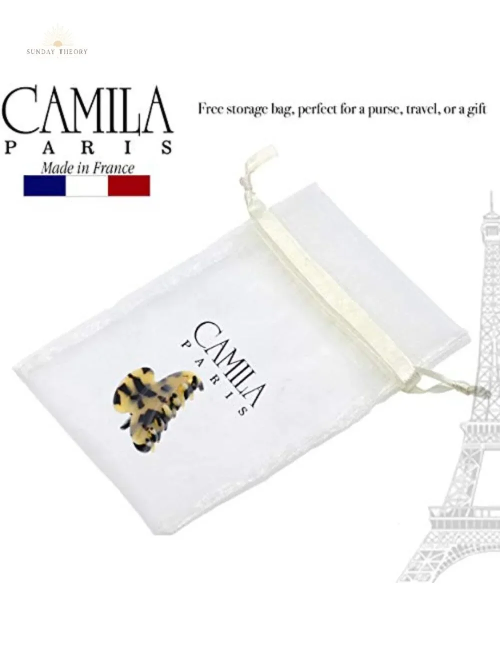 French Hair Claw Clips for Women, Cellulose Acetate, Strong Hold, Handmade,